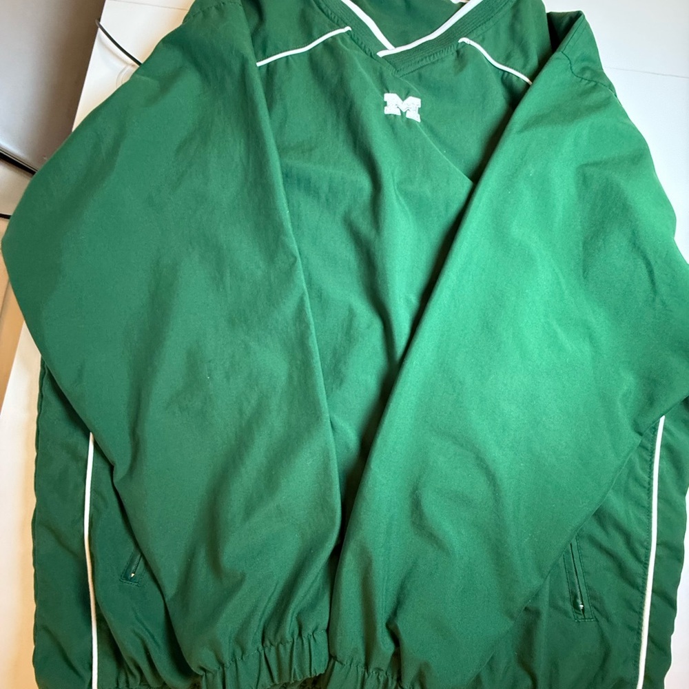 Russell Men’s Pull Over - Marshall‎ University Size Large. Windbreaker - Picture 7 of 14